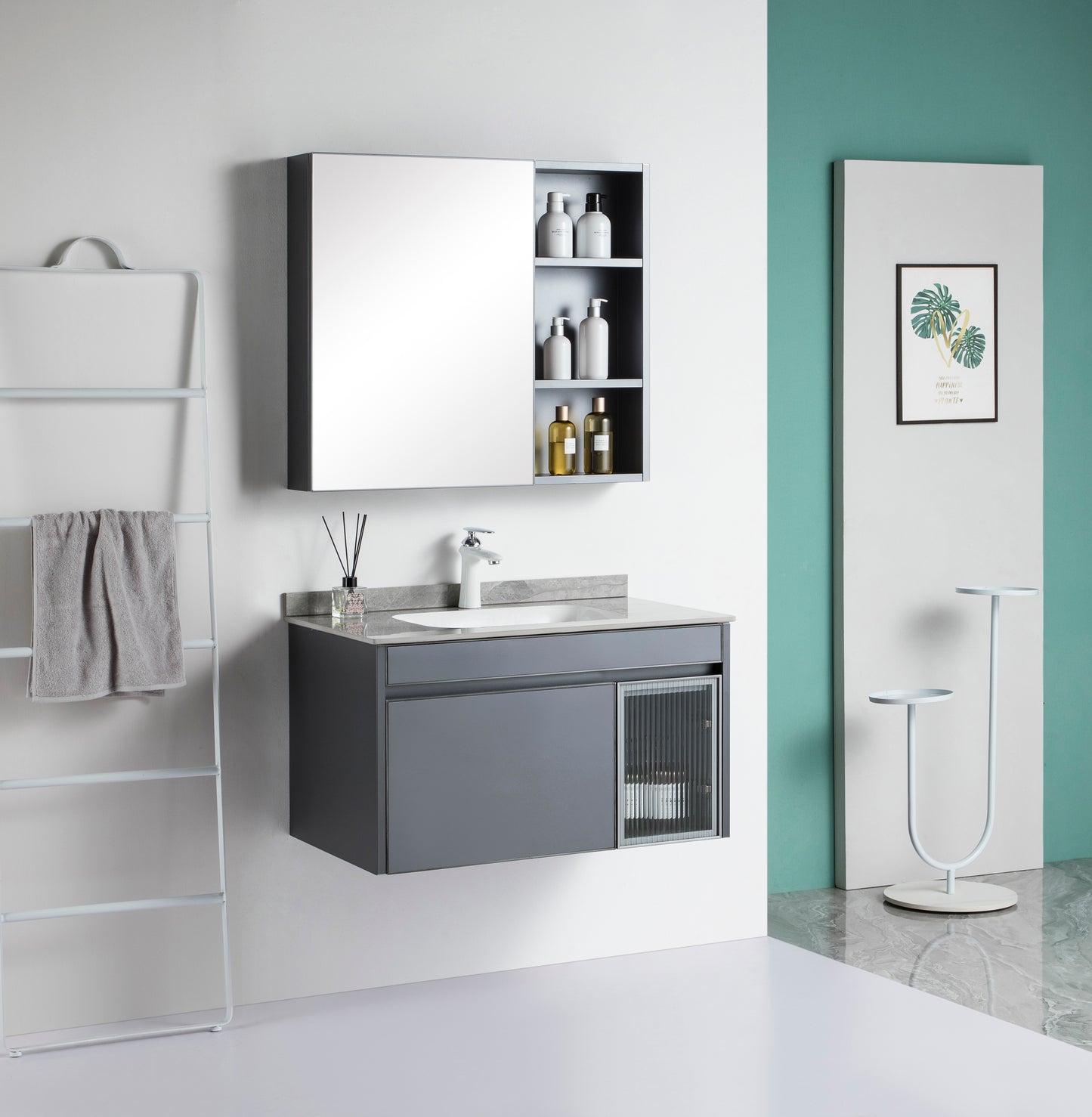 Stainless Steel Bathroom Cabinet 813