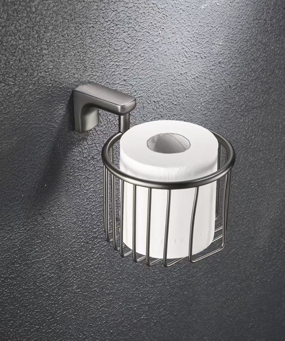 Stainless Steel Bathroom Accessories (Gun Metal) 5719