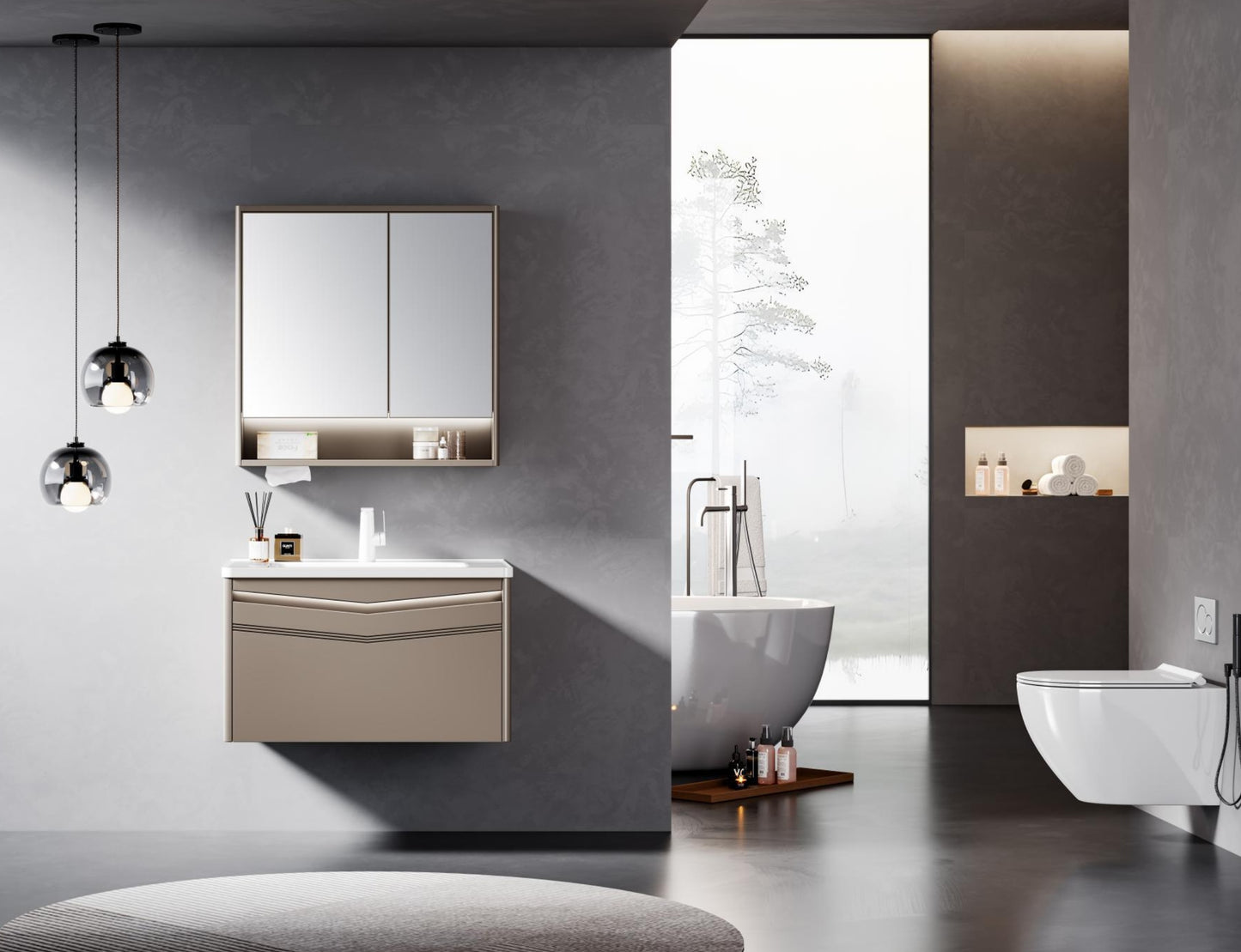 Stainless Steel Bathroom Cabinet BC203