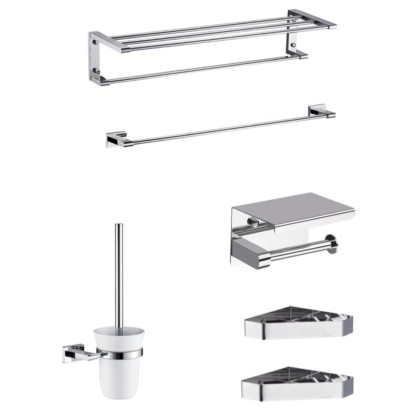 Stainless Steel Bathroom Accessories (Chrome) 6819