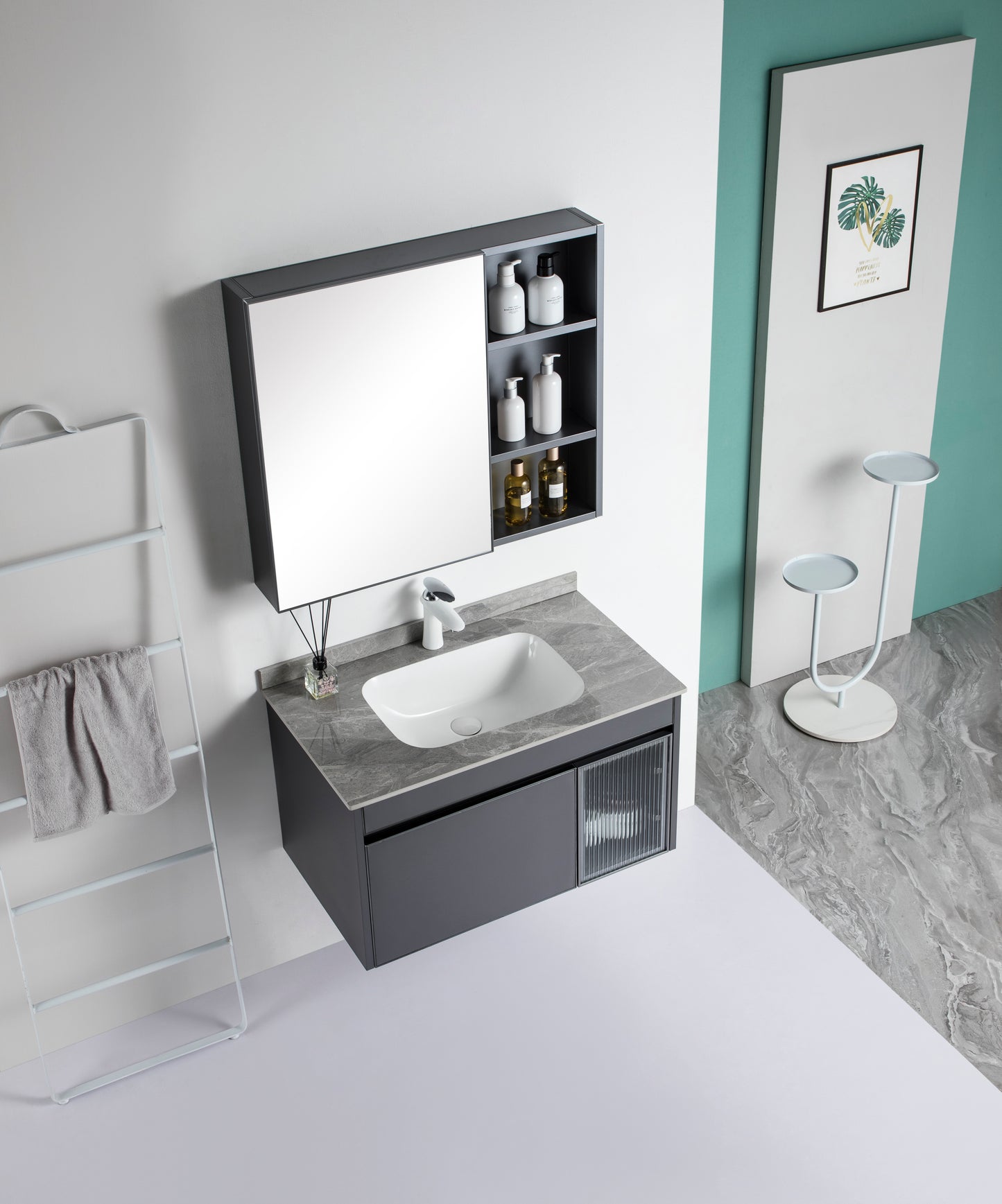 Stainless Steel Bathroom Cabinet 813