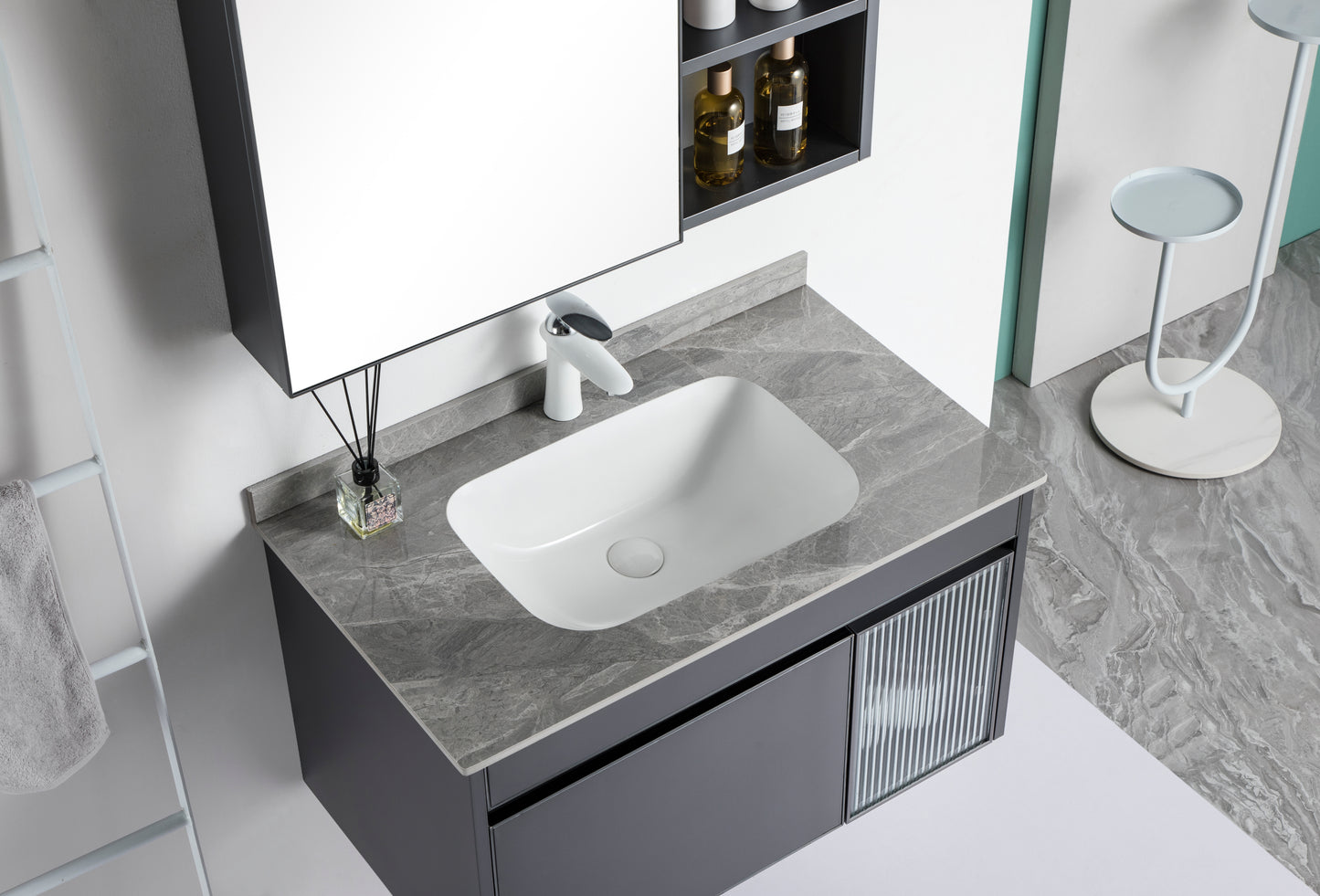 Stainless Steel Bathroom Cabinet 813