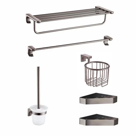 Stainless Steel Bathroom Accessories (Gun Metal) 5719