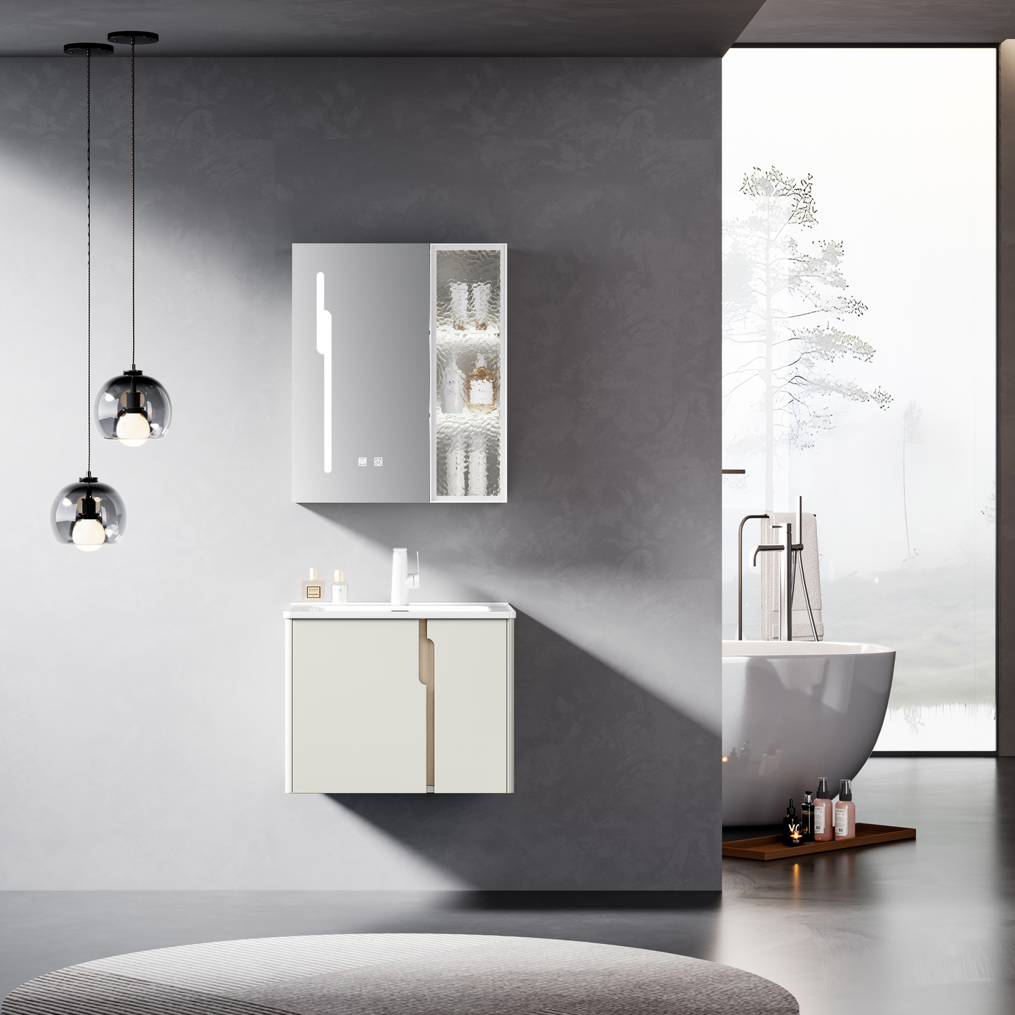 Stainless Steel Bathroom Cabinet BC107