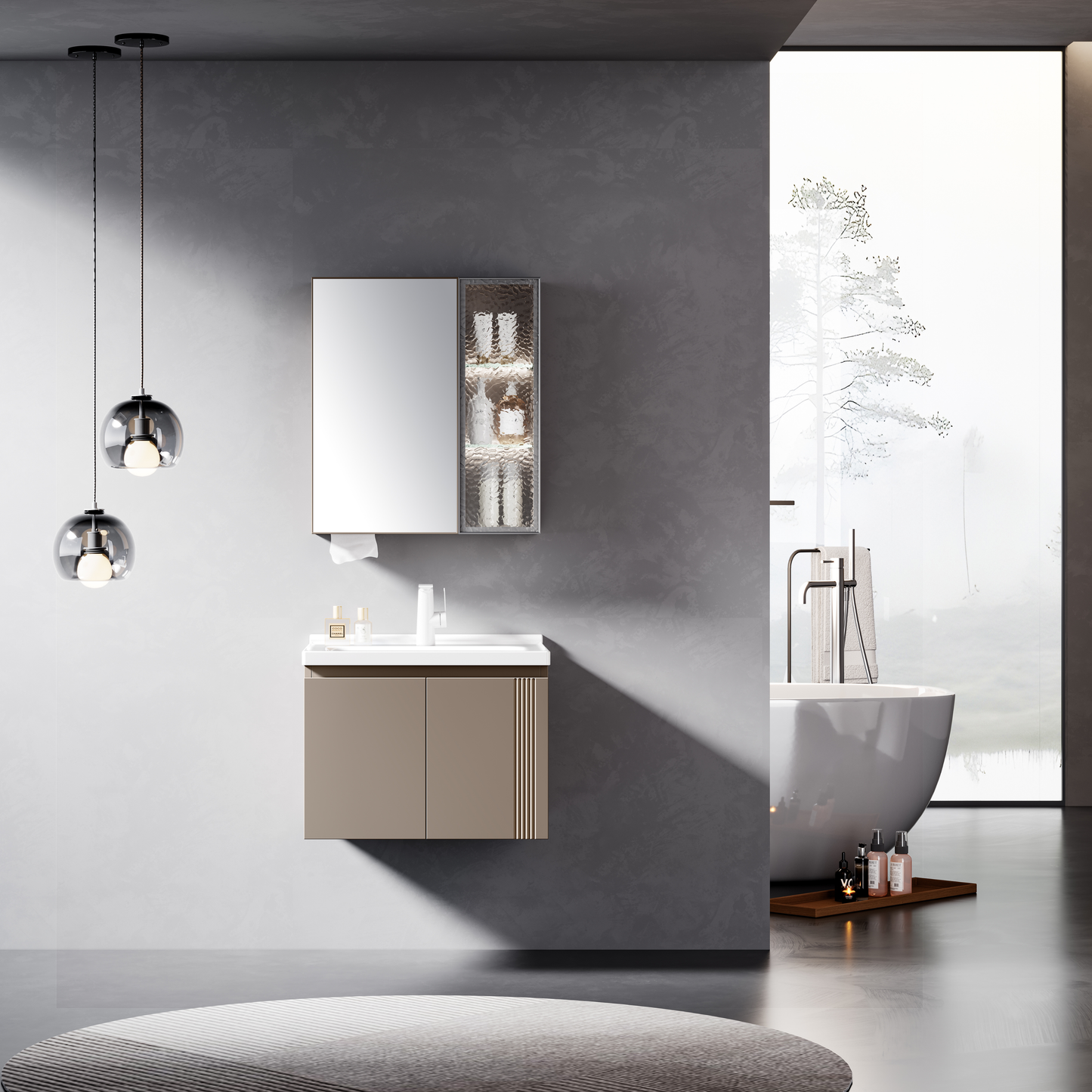 Stainless Steel Bathroom Cabinet BC108