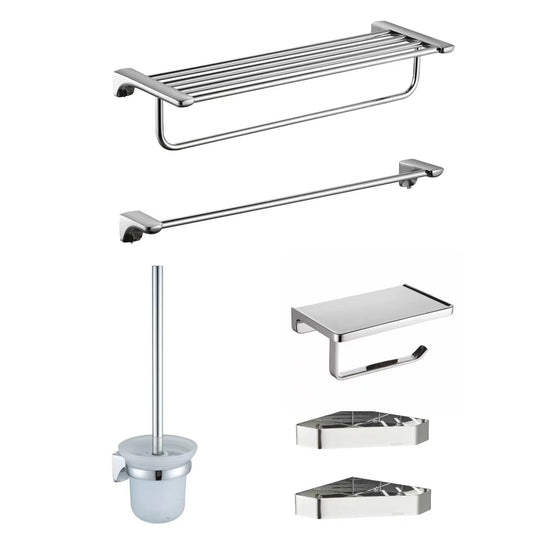 Stainless Steel Bathroom Accessories (Chrome) 8001