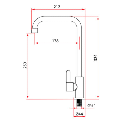 ALTA K91344 SS GM