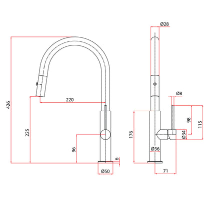 INOX 7743PS BK