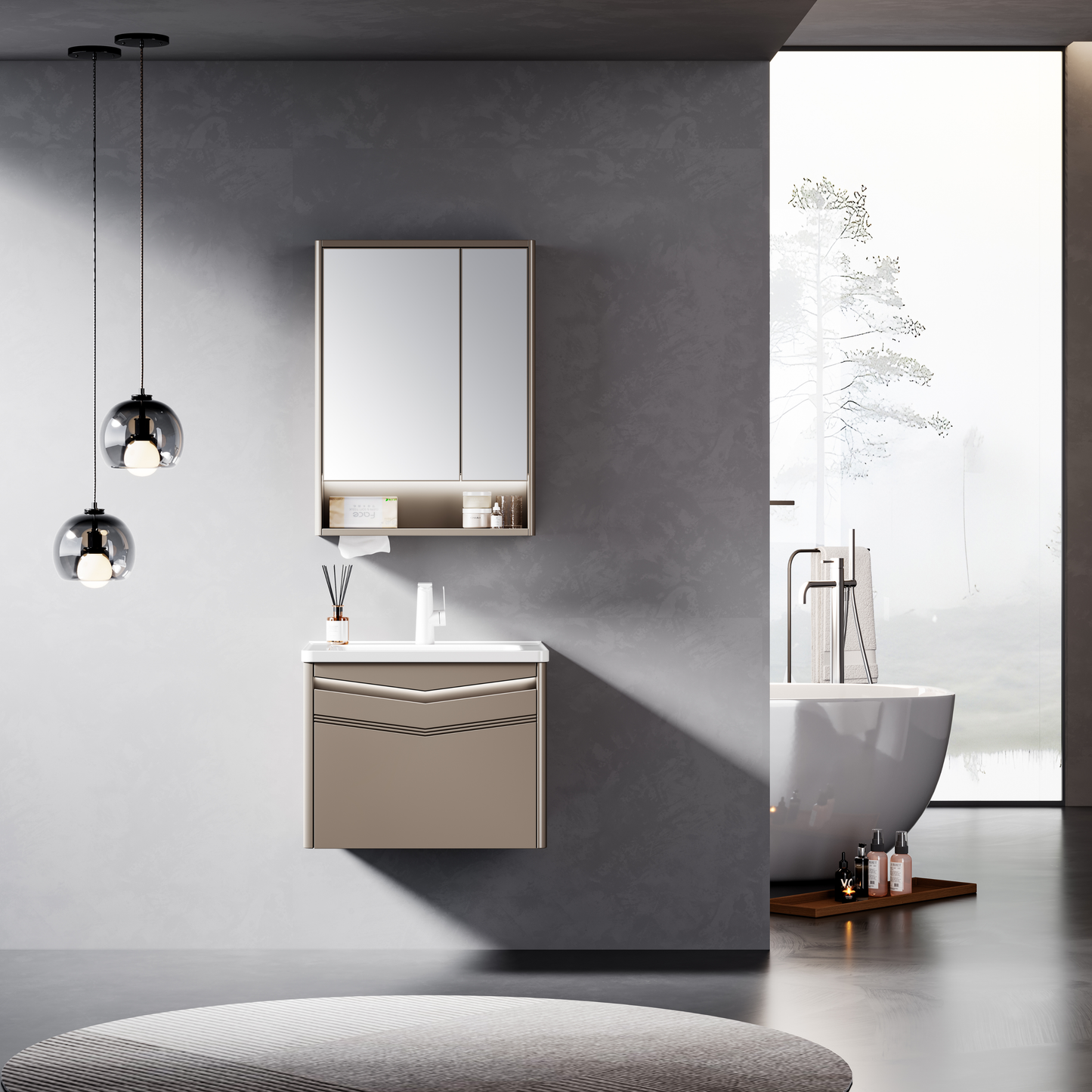 Stainless Steel Bathroom Cabinet BC203