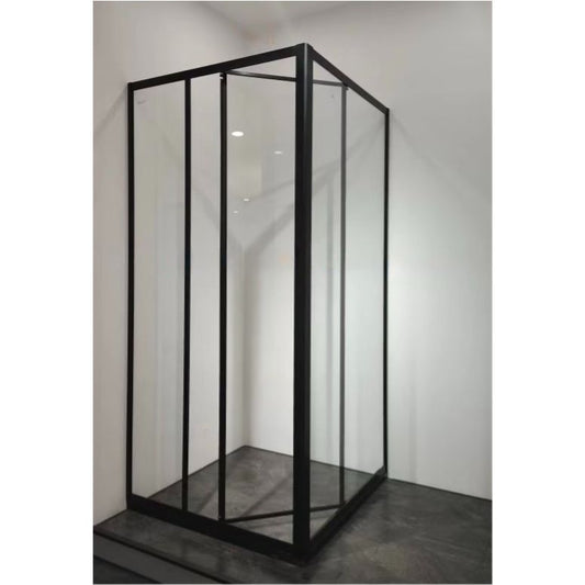 Stainless Steel Swivel Door Shower Screen